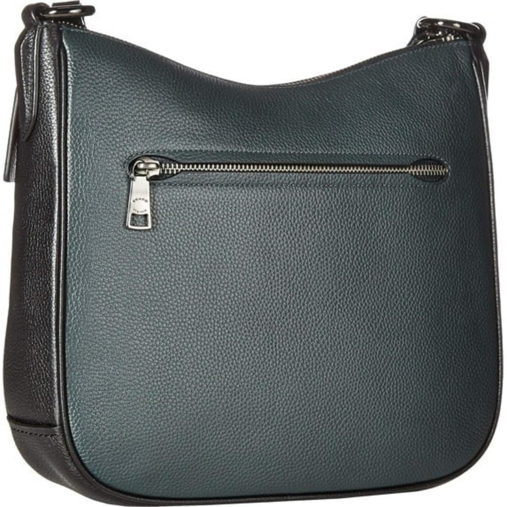 NWT Coach Chaise Crossbody Bag In Colorblock Green - Picture 2 of 12